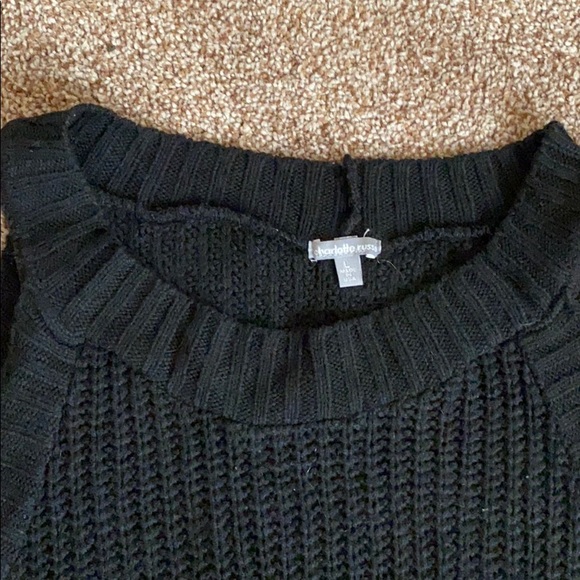 Black ‘cold shoulder’ sweater - Picture 2 of 3